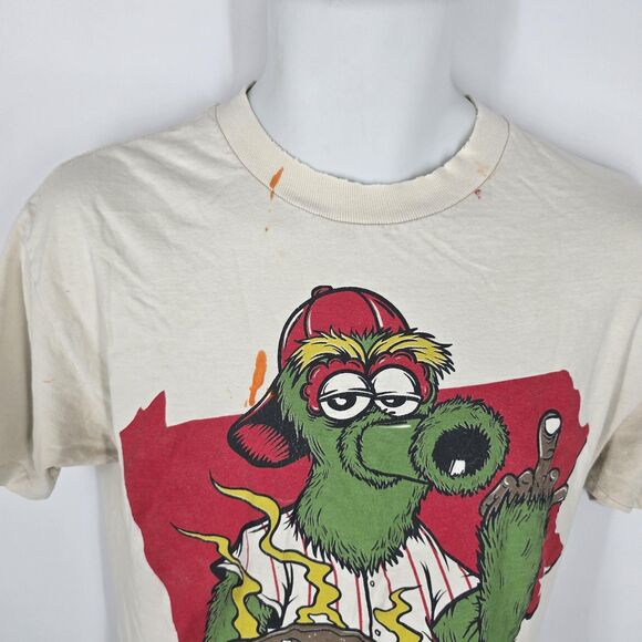 The Wonder Years Shirt Mens Medium Off White Phuck You From Philly T-Shirt Tee - Picture 3 of 6